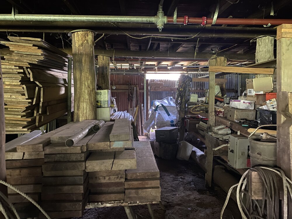 Interior, Alfredson's Joinery, 28 King Street, Cooran, 1 May 2024