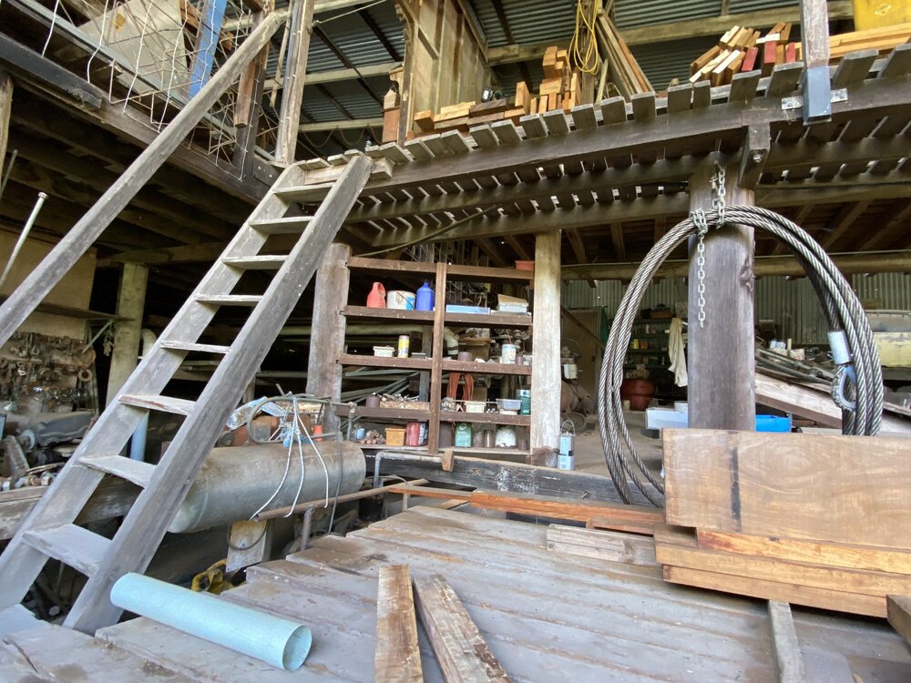 Interior, Alfredson's Joinery, 28 King Street, Cooran, 1 May 2024
