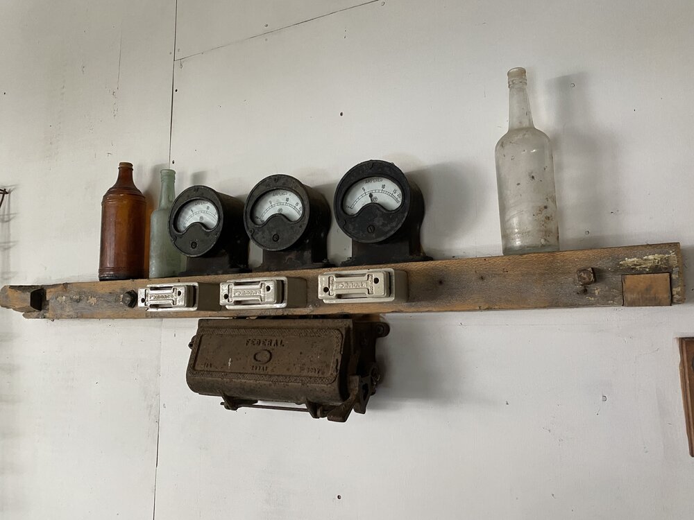 Interior relics, Alfredson's Joinery, 28 King Street, Cooran, 1 May 2024