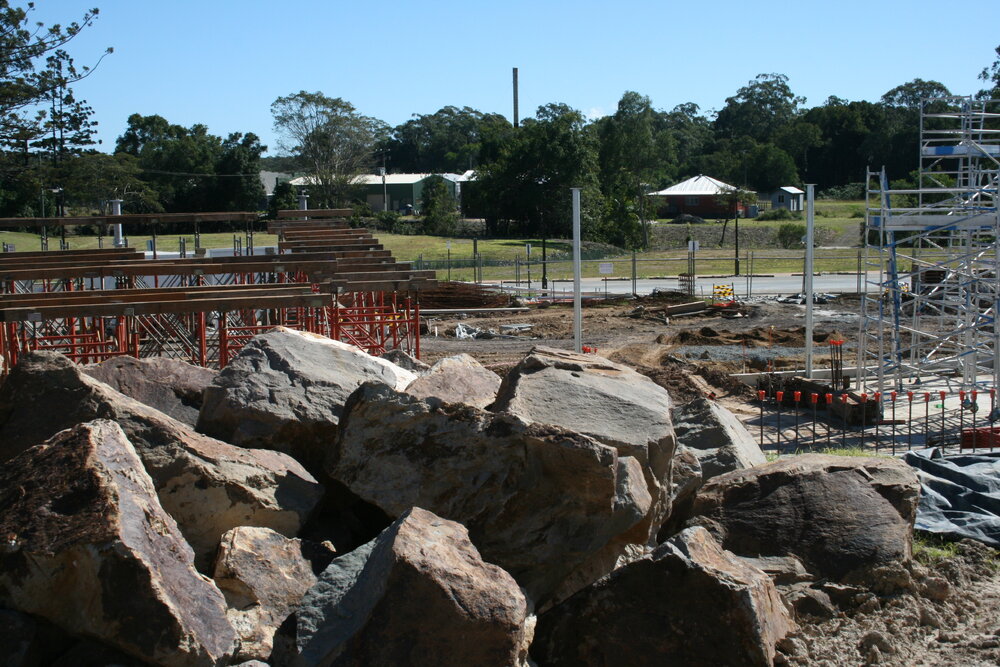 Construction, Cooroy Library, 9 Maple Street, Cooroy, 14 December 2007