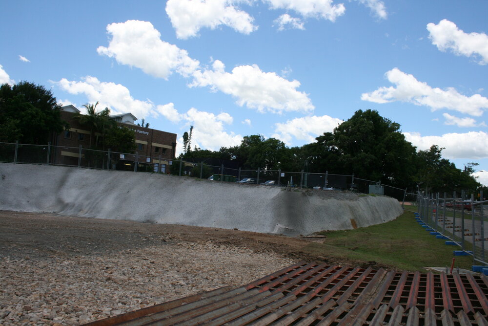 Construction, Cooroy Library, 9 Maple Street, Cooroy, 5 May 2007