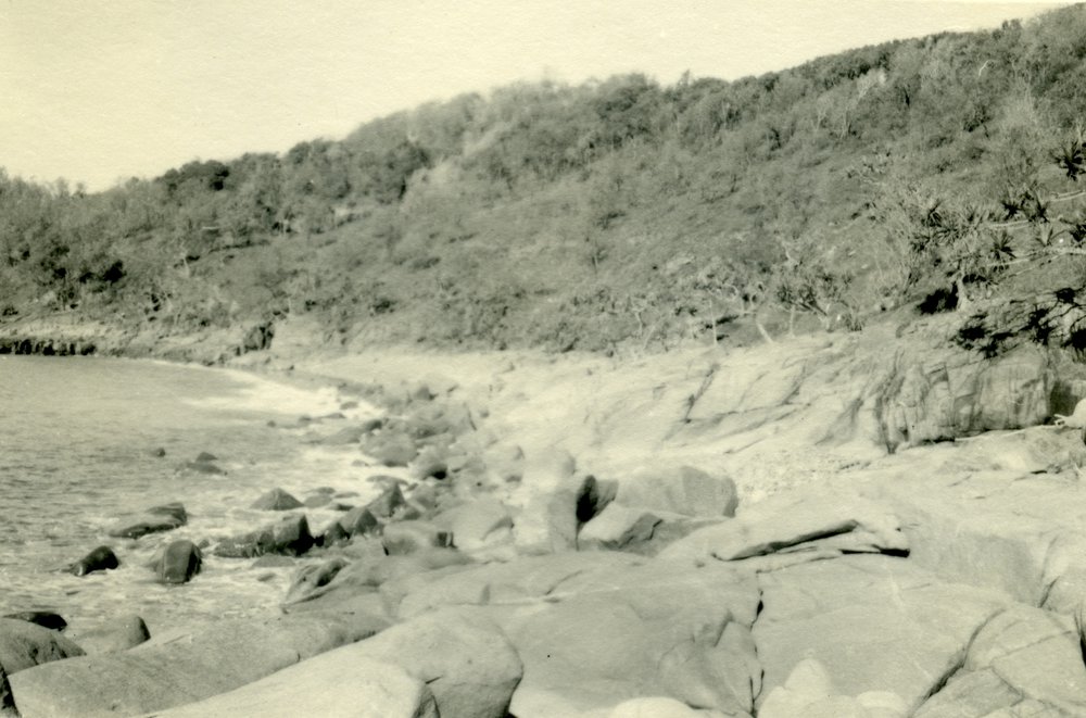 Granite Bay, Noosa National Park, Noosa Heads, 1952