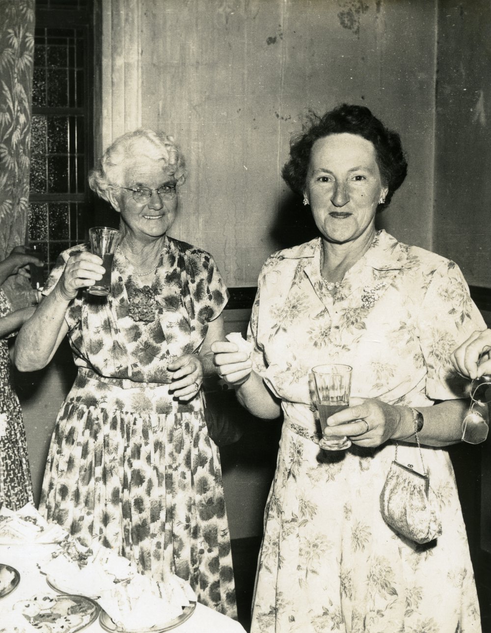 Olive Freeman (right)