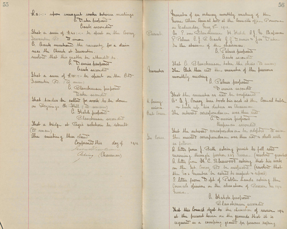 Noosa Shire Council Meeting Minutes 1912_05_08 Ordinary Meeting