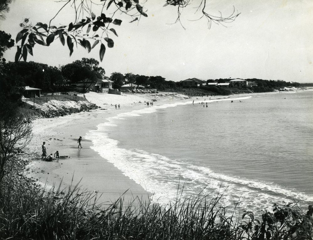 Noosa Main Beach, Noosa Heads, 1964