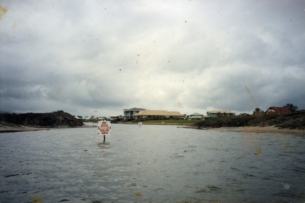 Bridge construction, Noosa Waters, Noosaville, 1990s