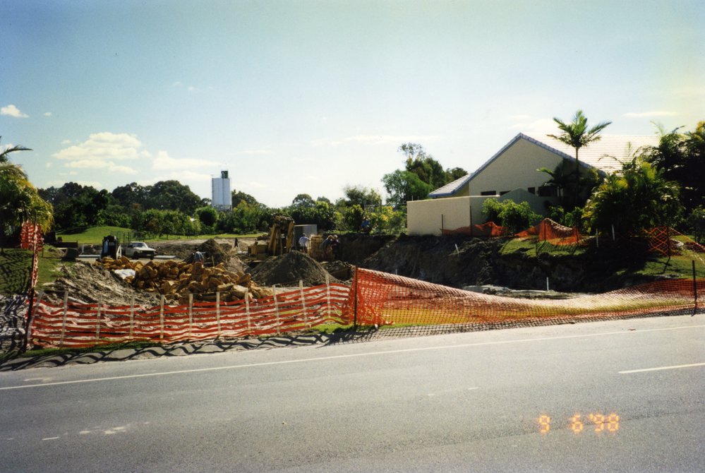 Preparation for house construction, Noosa Waters, Noosaville,  9 June 1999