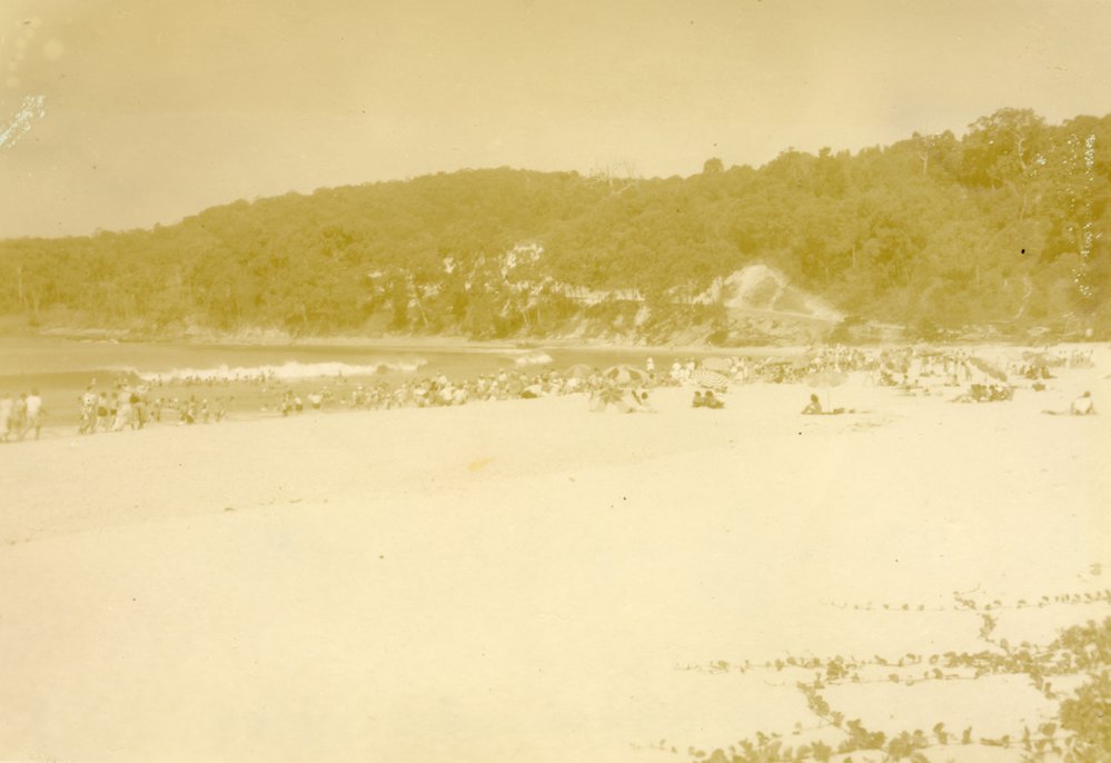 Noosa Main Beach, Noosa Heads, 26 December 1949