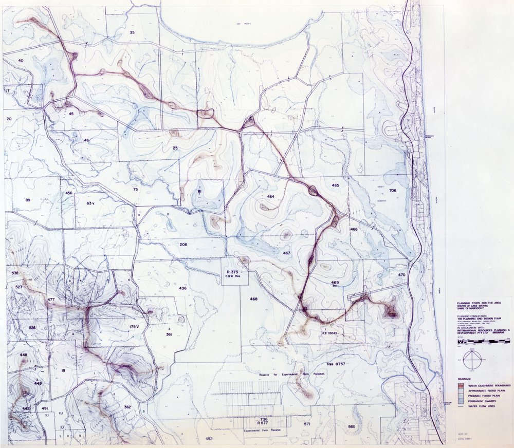 Planning study for the area south of Lake Weyba Shire of Maroochy, August 1972