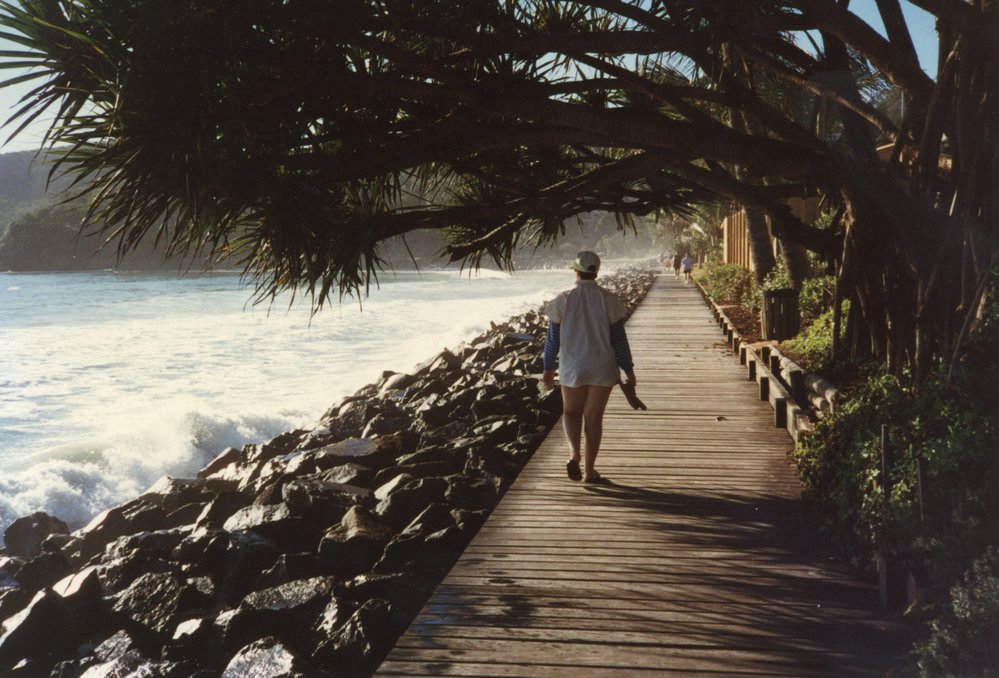 Pam Grice, Noosa Main Beach, Noosa Heads, 1995