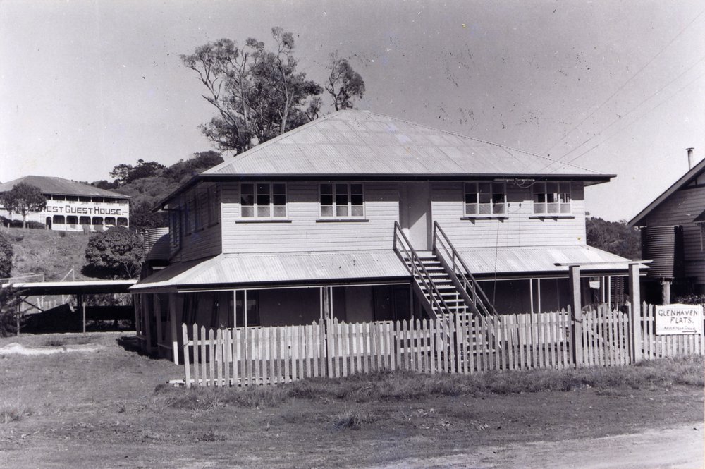 Fully renovated Glenhaven Flats, Hastings Street, Noosaville, ca 1950