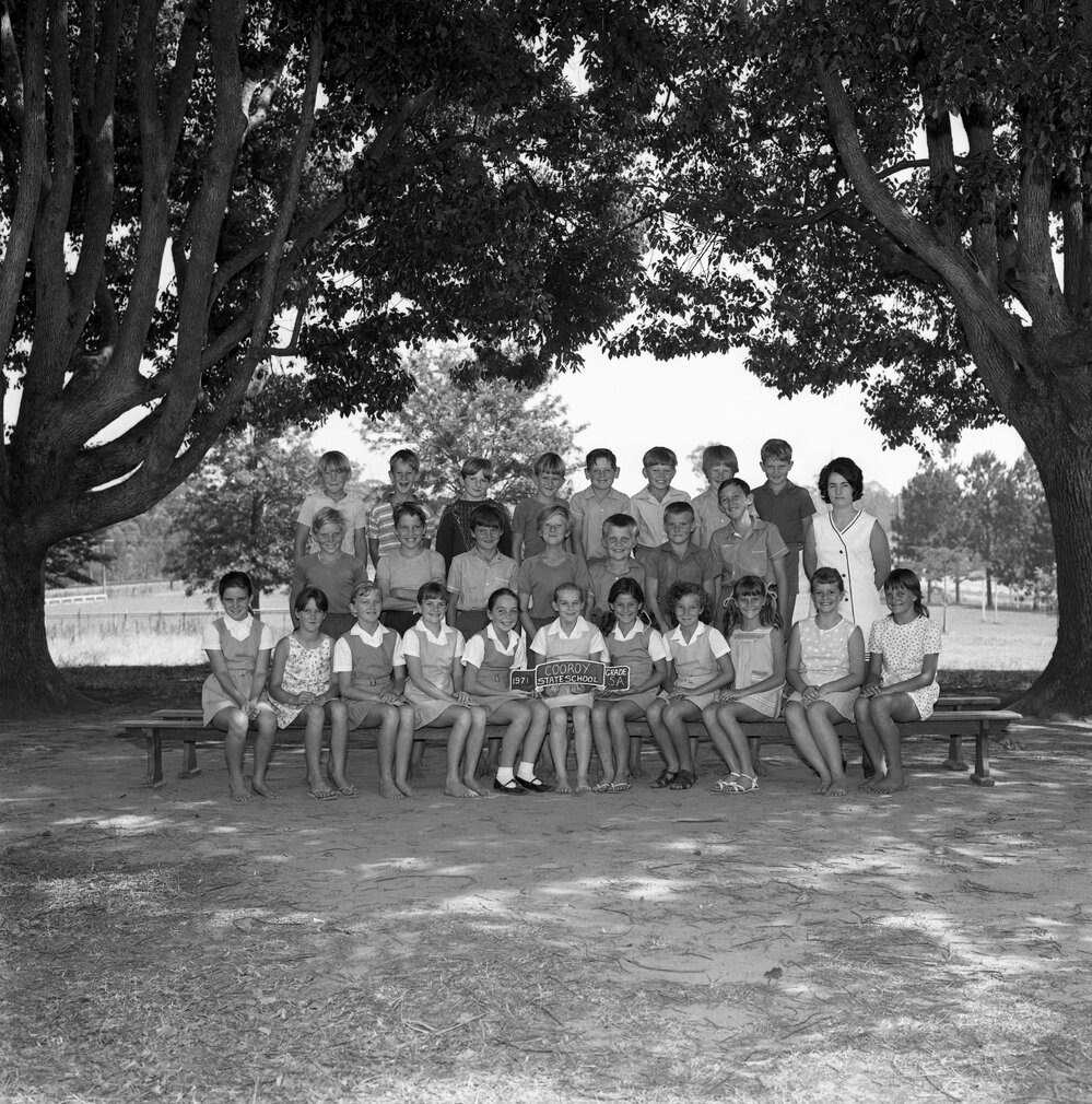 Grade 5A Class Photo, Cooroy State School, Cooroy, 24 November 1971