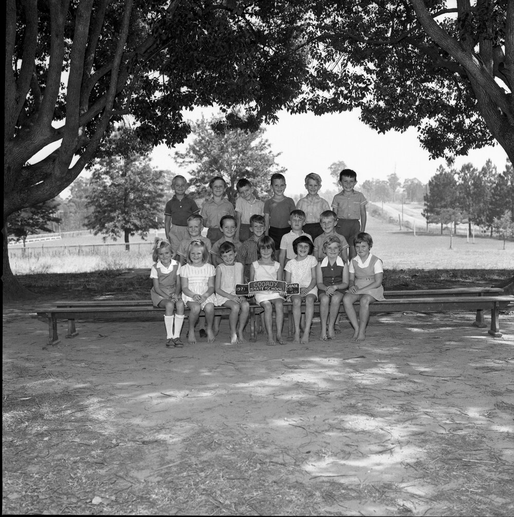 Grade 1/2B Class Photo, Cooroy Sate School, Cooroy, 24 November 1971
