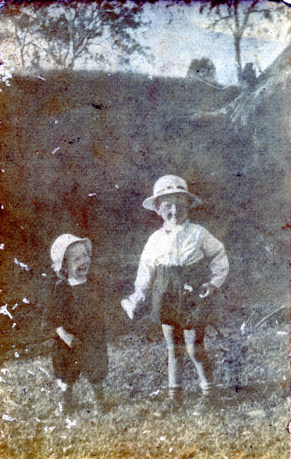 Two little boys, ca 1920s