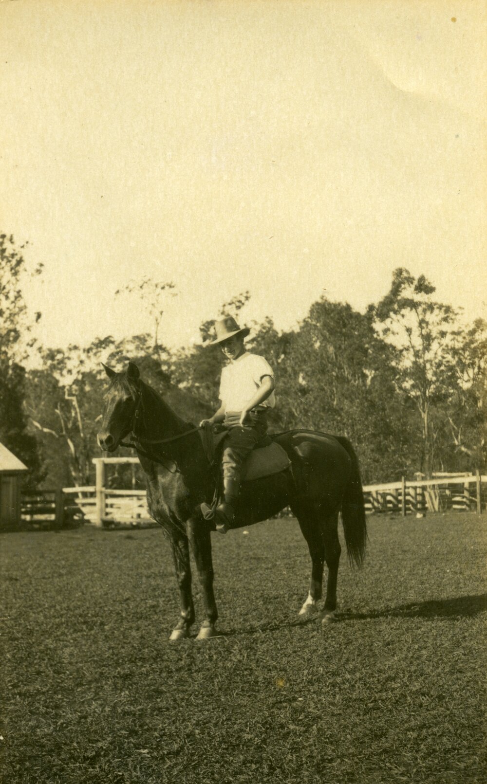 Horse rider, ca 1920s