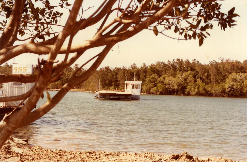 Noosa River Ferry, Tewantin, ca 1980