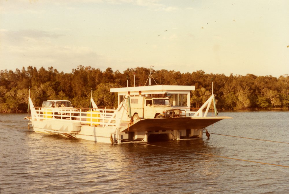 Noosa River Ferry, Tewantin, ca 1980