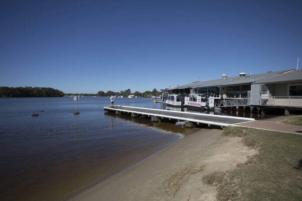 Moored 'Sophia' and 'Broadwater', Ready2Go Boat Hire, Tewantin Marina, 2 Parkyn Court, Tewantin, 1 June 2018