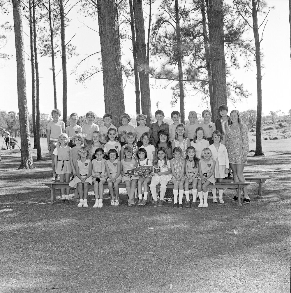 Grade 3A Class Photo, Tewantin State School, Tewantin, 1971