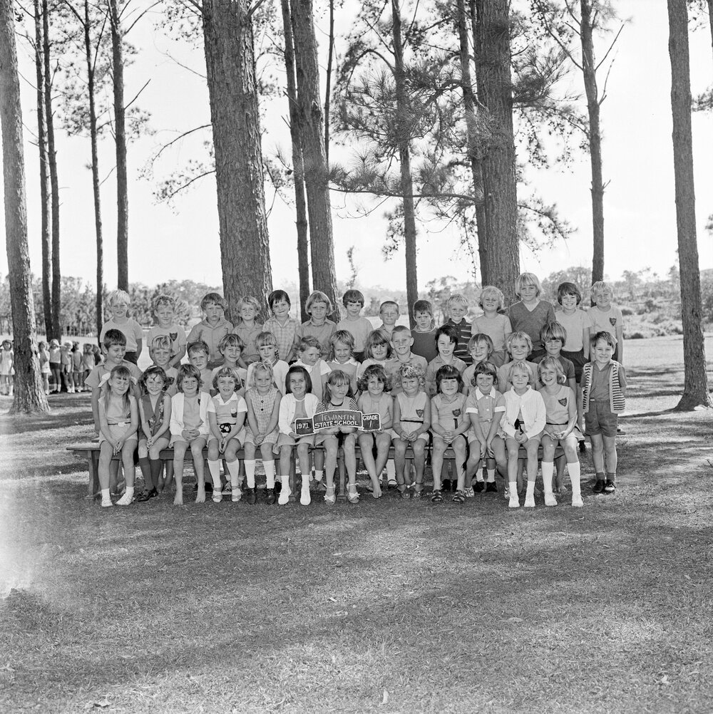 Grade 1 Class Photo, Tewantin State School, Tewantin, 1971