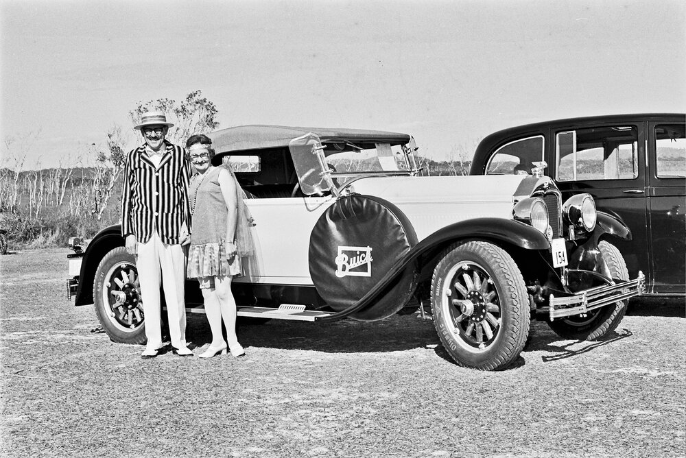 Vintage cars, Motorkana '72, Peregian Beach Show Grounds, Peregian Beach, September 1972