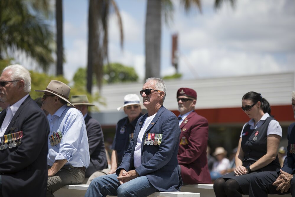 Veterans, Remembrance Day, Tewantin, 11 November 2018