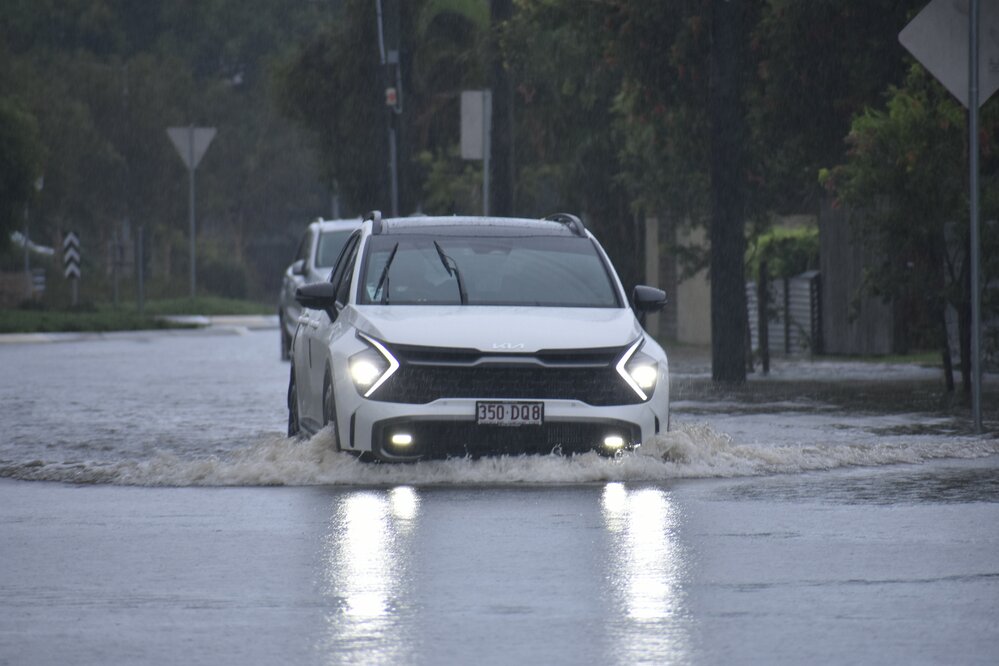 Flooding, Hilton Terrace, Noosaville, 26 February 2022