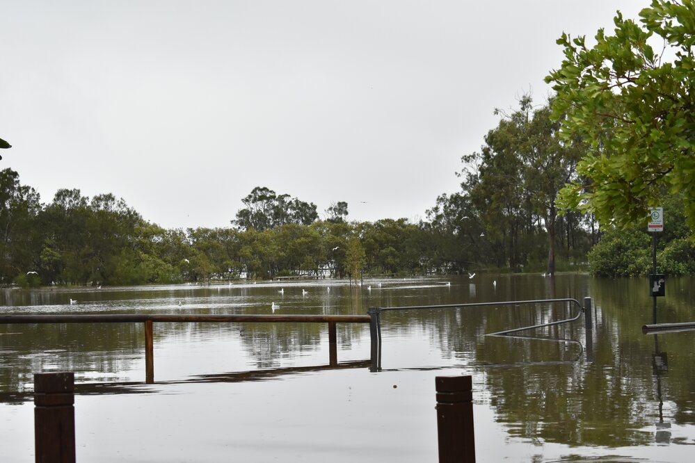Flooding, Gympie Terrace, Noosaville, 26 February 2022