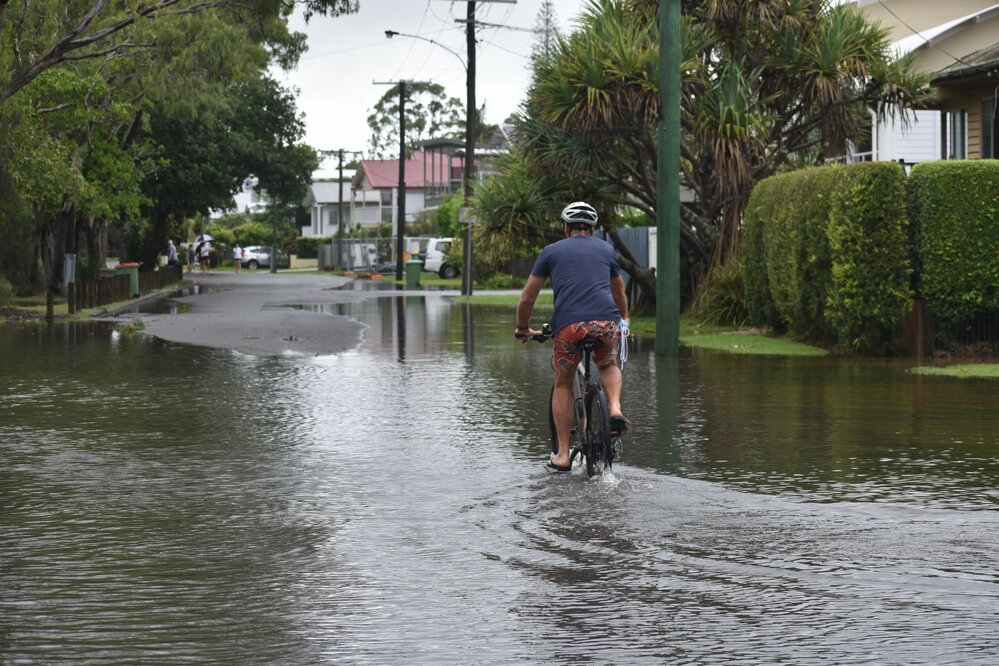 Flooding, Hilton Esplanade, Tewantin, 26 February 2022