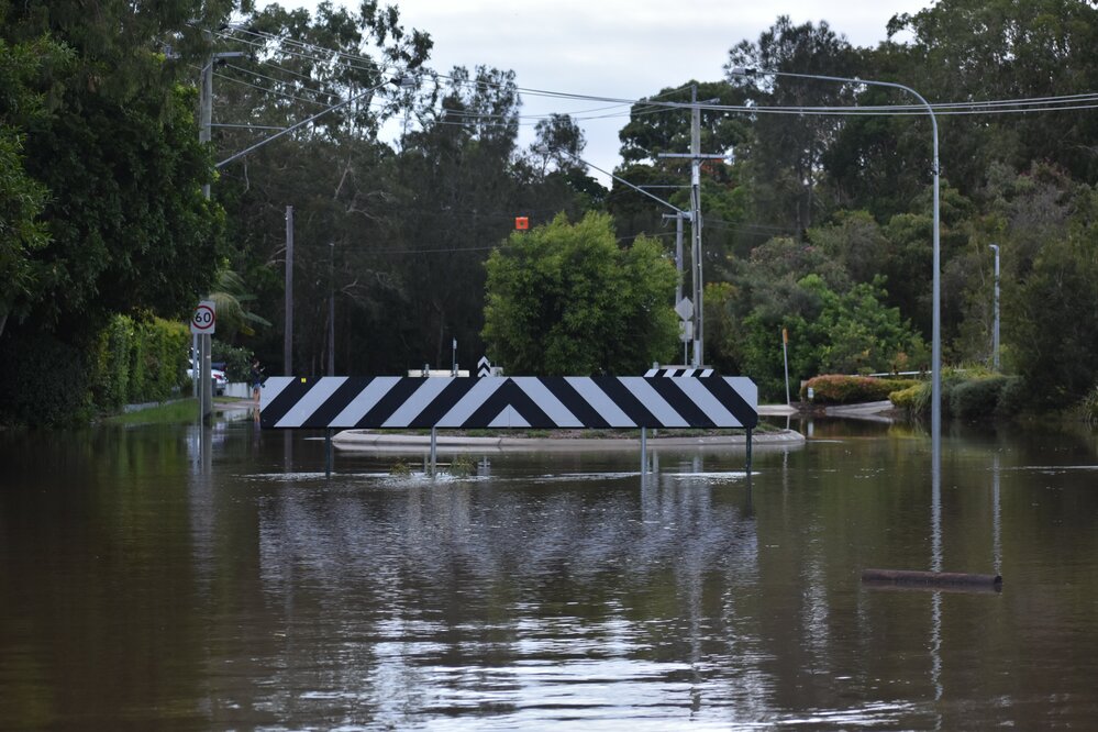 Flooding, Hilton Terrace, Tewantin, 28 February 2022