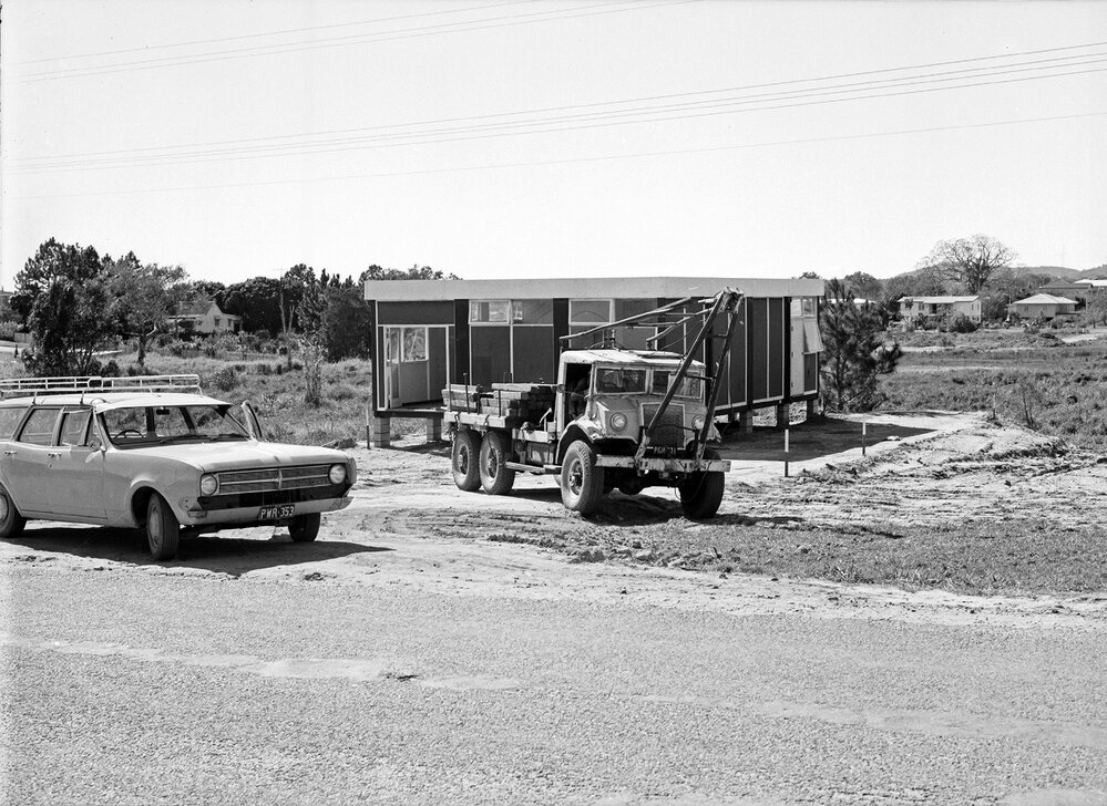 Prefabricated Library building, Moorindil Street, Tewantin, August 1974