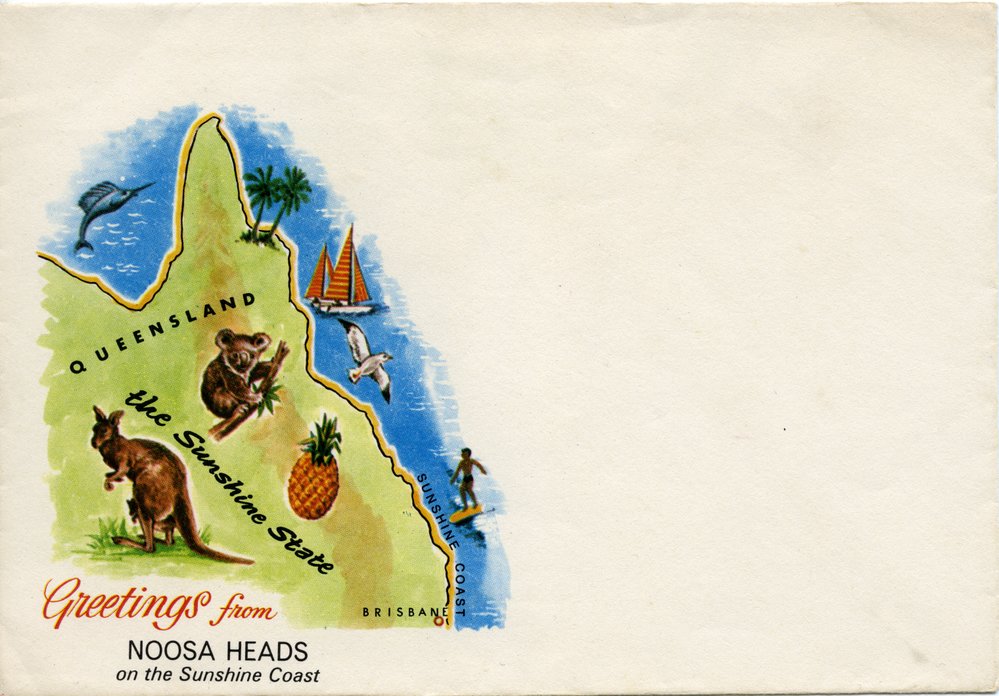 Envelope, Greetings from Noosa Heads