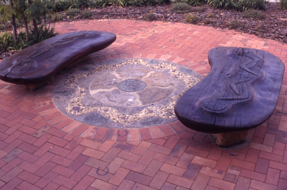 Conciliation Seats and footpath insert, 24 Maple Street, Cooroy, 1996