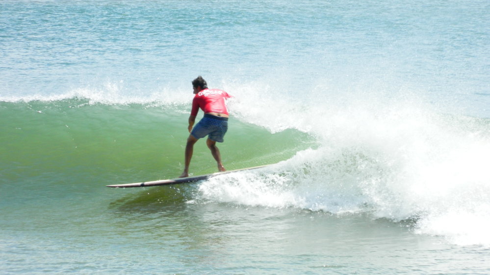Competitor, Noosa Festival of Surfing, Noosa Main Beach, Noosa Heads, 14 March 2013