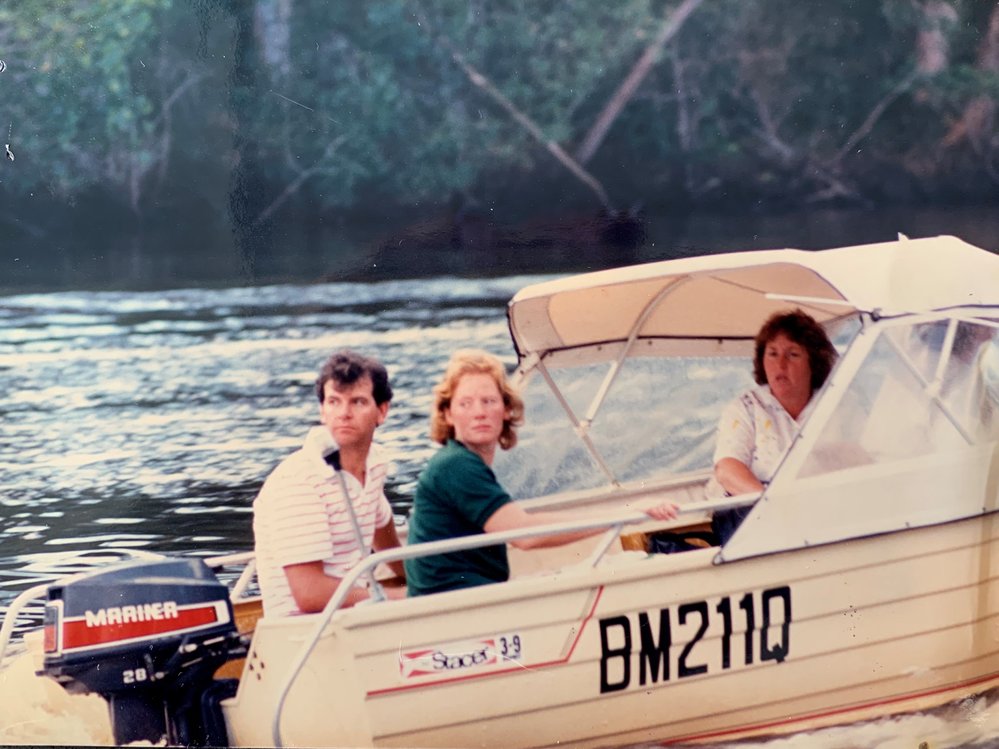 Boating party, Noosa River