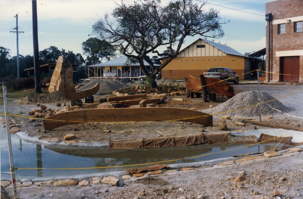 Cooroy Streetscape works, Maple Street, Cooroy, 1996