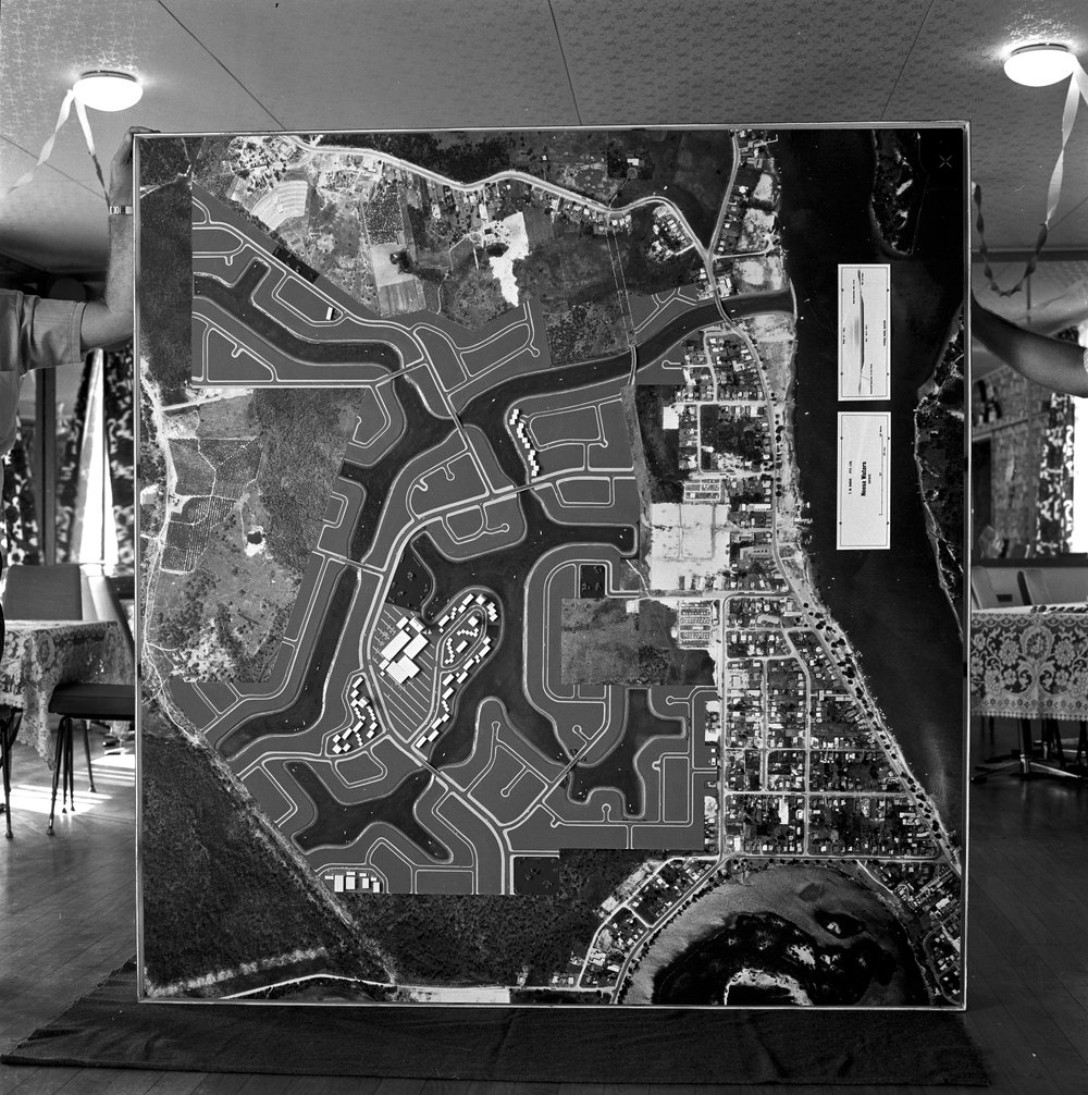 Plan, Noosa Waters Estate, Noosaville, ca 1970s Heritage Noosa