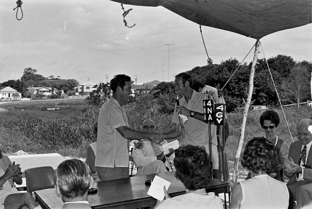 Opening ceremony, First Noosa Library, Moorindil Street, Tewantin, 1 December 1973
