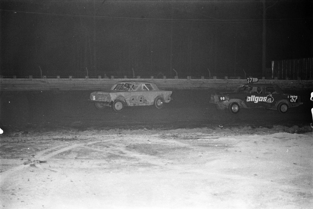 Car racing, Sunshine Coast Speedway, Wappa Falls Road, Yandina, December 1973