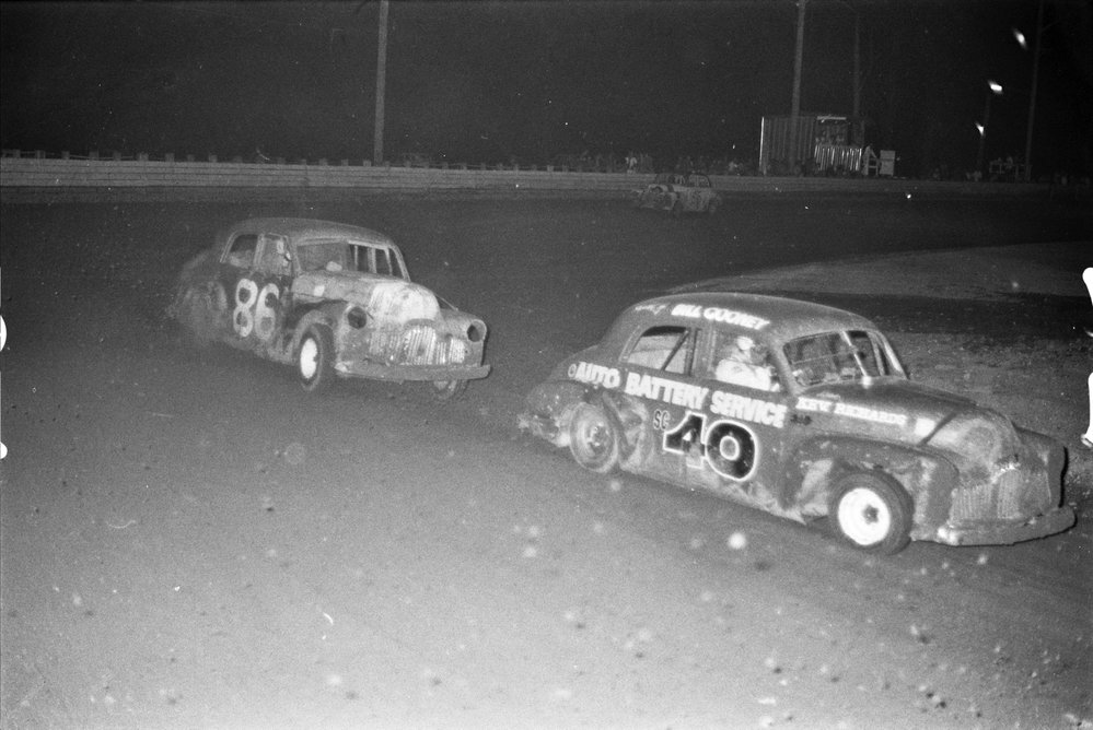 Car racing, Sunshine Coast Speedway, Wappa Falls Road, Yandina, December 1973