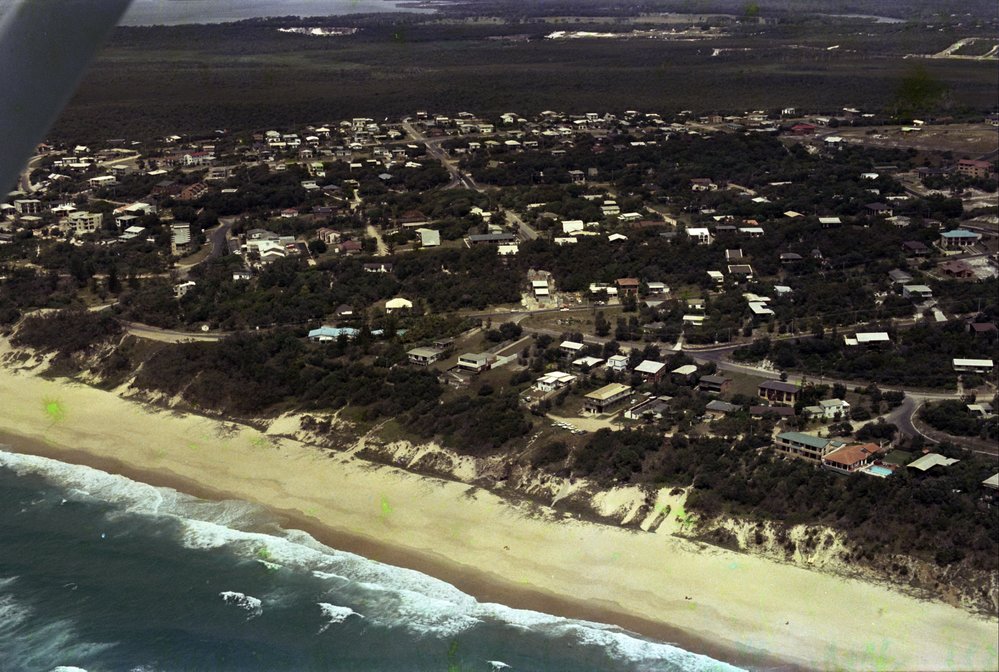 Aerial view, Sunshine Beach, February 1981