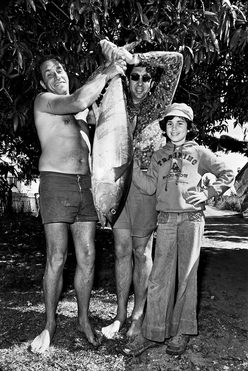 Fishing party, 1970s