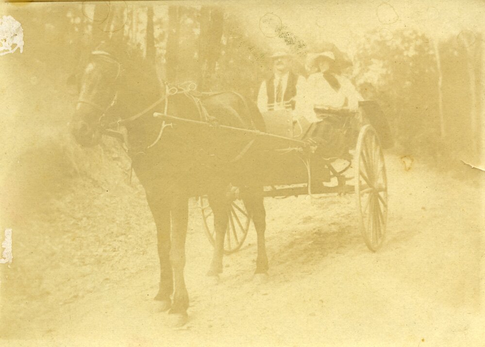 Clarence Ross Jr. and wife Janet (nee Laurie), early 1900s