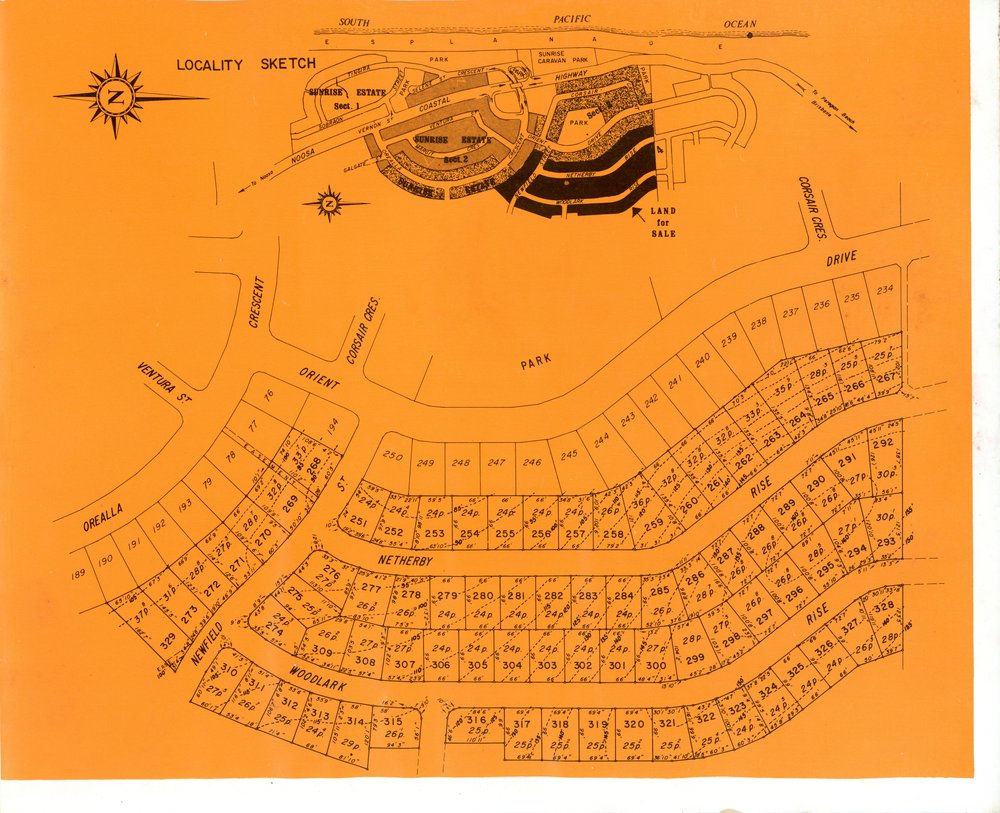 T.M. Burke's Sunrise Estate Section 4 Brochure