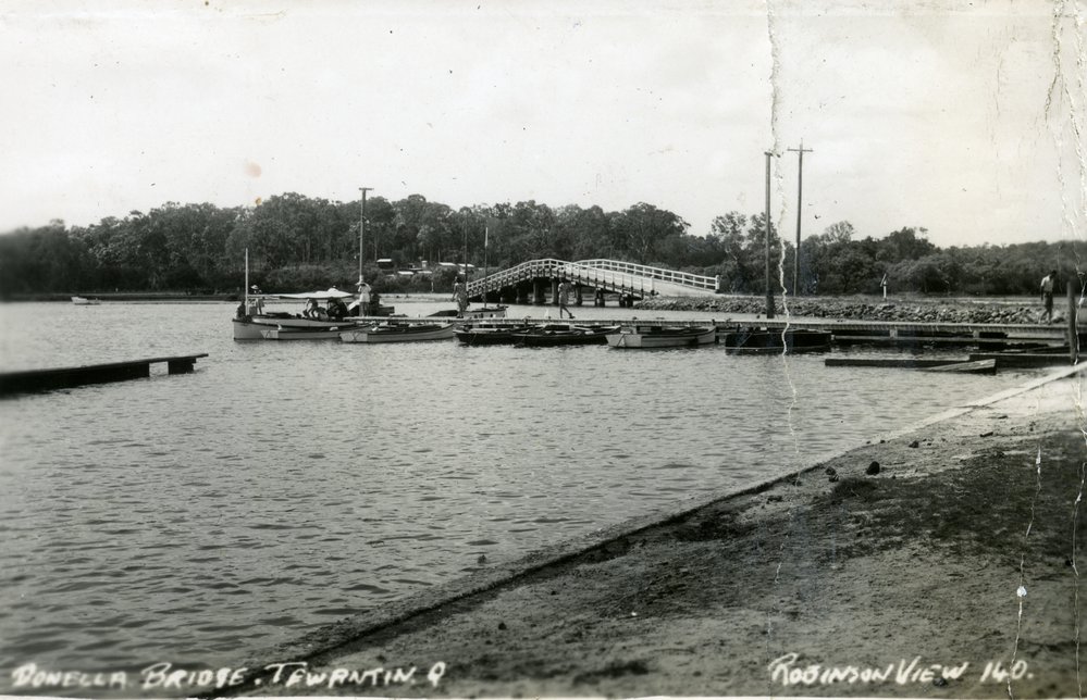 Doonella Bridge, Tewantin, 1947 