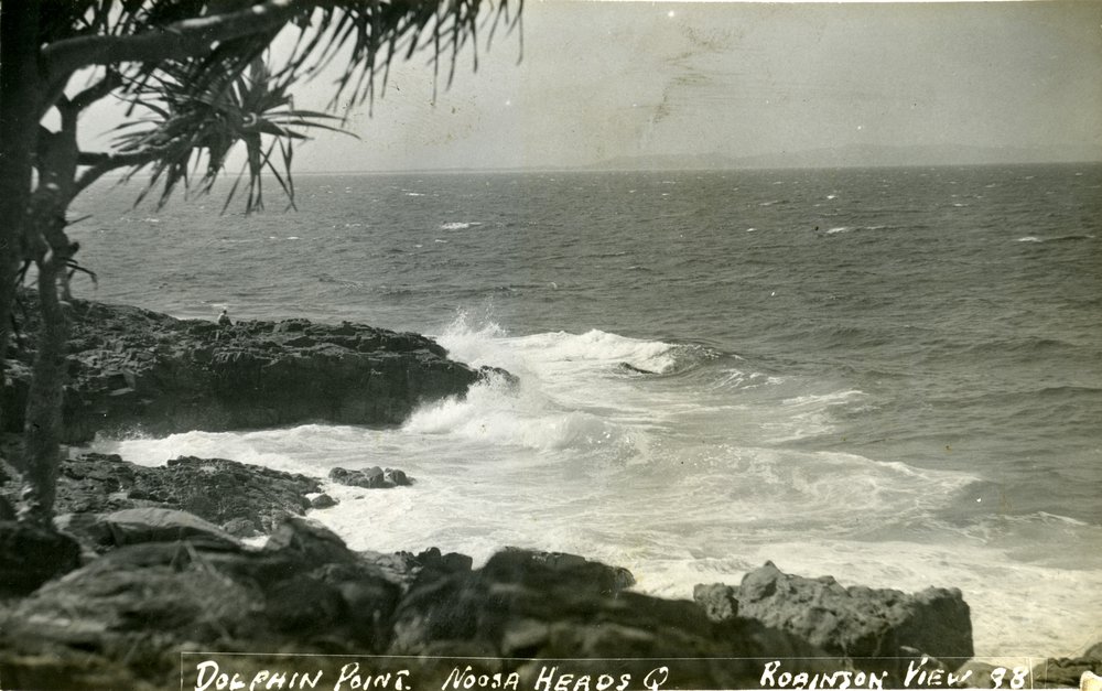 Dolphin Point, Noosa National Park, Noosa Heads, 1947 