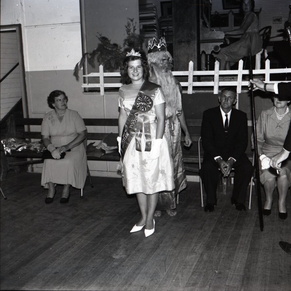 Queen of the Waters and King Neptune, Festival of Waters Tewantin, 1964