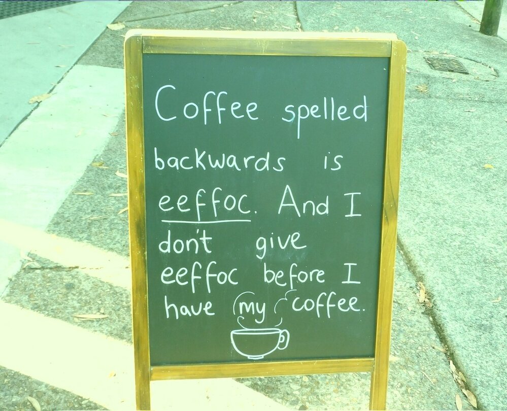 Humorous sign, Noosa Heads