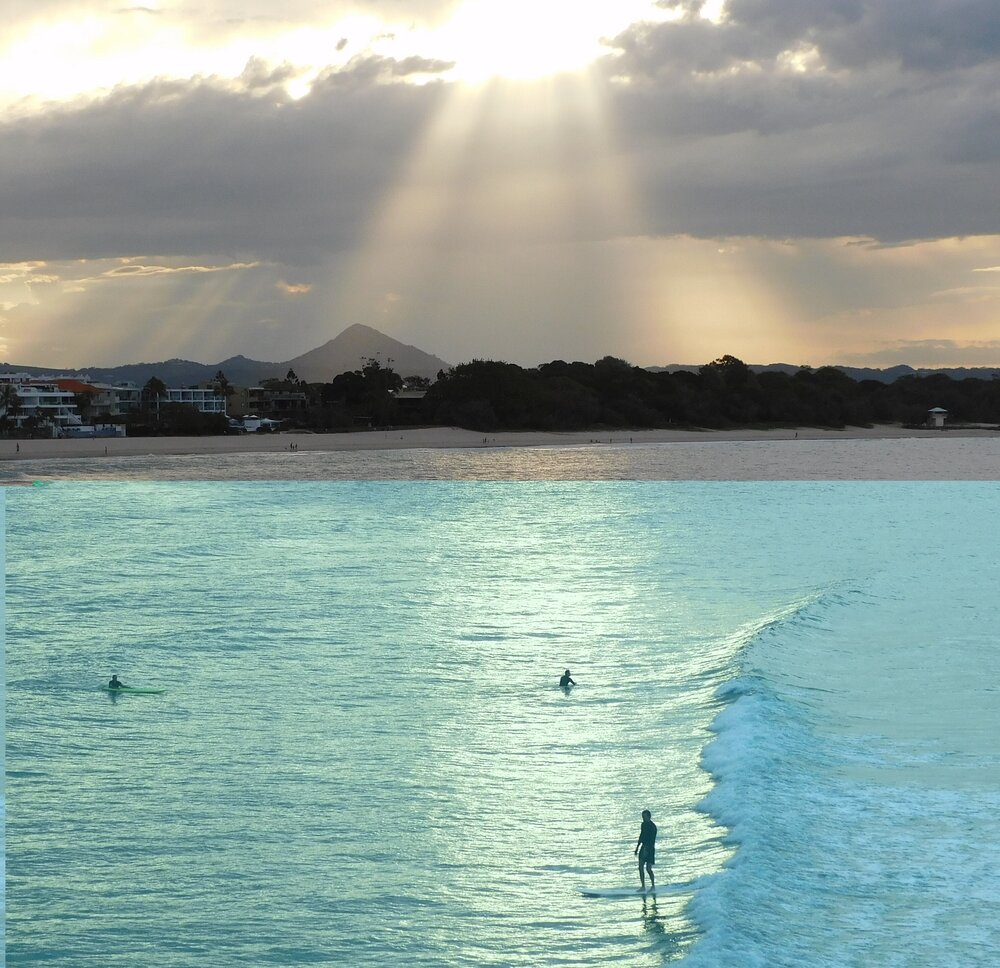 Sunset, Noosa Main Beach, Noosa Heads