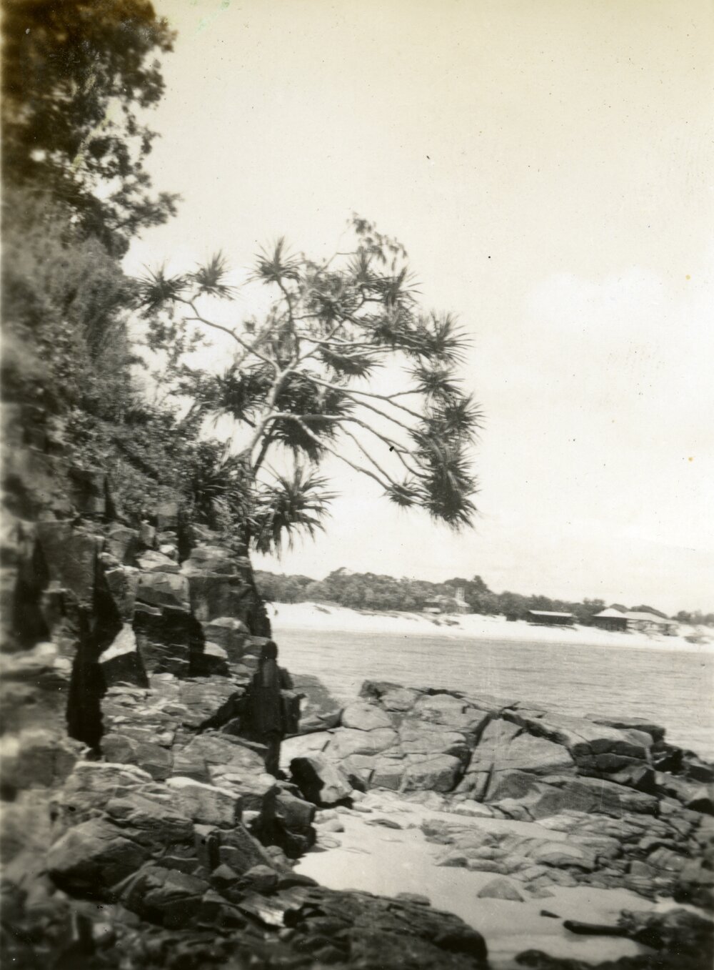 Views to Noosa Main Beach, Noosa Heads, ca 1940s